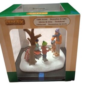Lemax Festive Family Gathering Coca Time Figurine, New In Sealed Box
